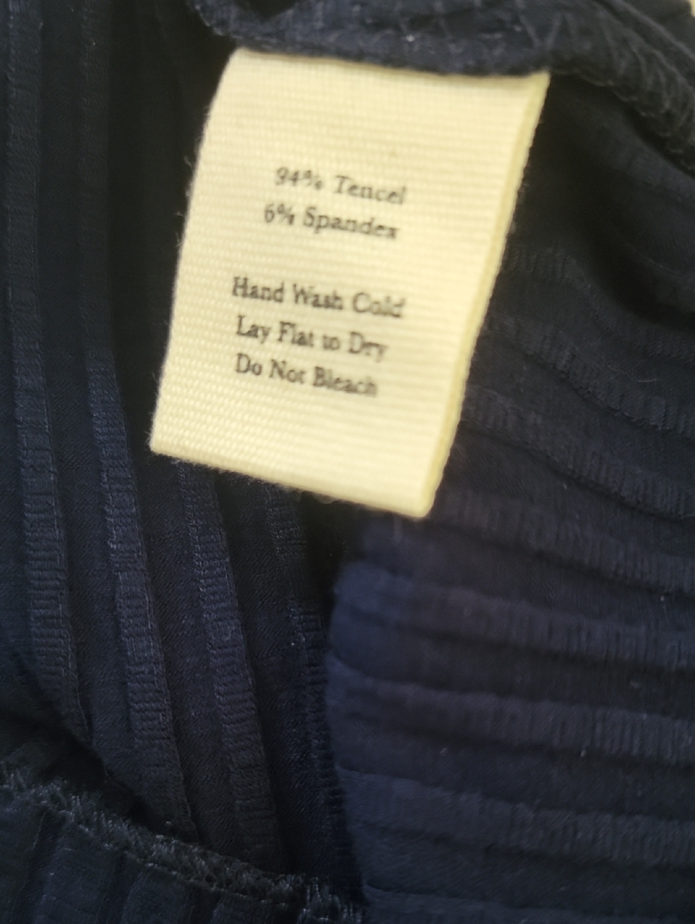 James Street Co Ribbed Razor Tank in Blue Medium NWT - Picture 5 of 5